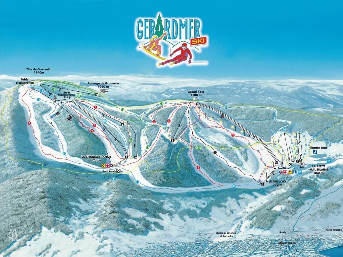 Le Montagnard Apartment Gerardmer Luaran gambar